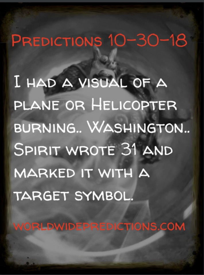 The Washington Plane Crash Predicted in 2018