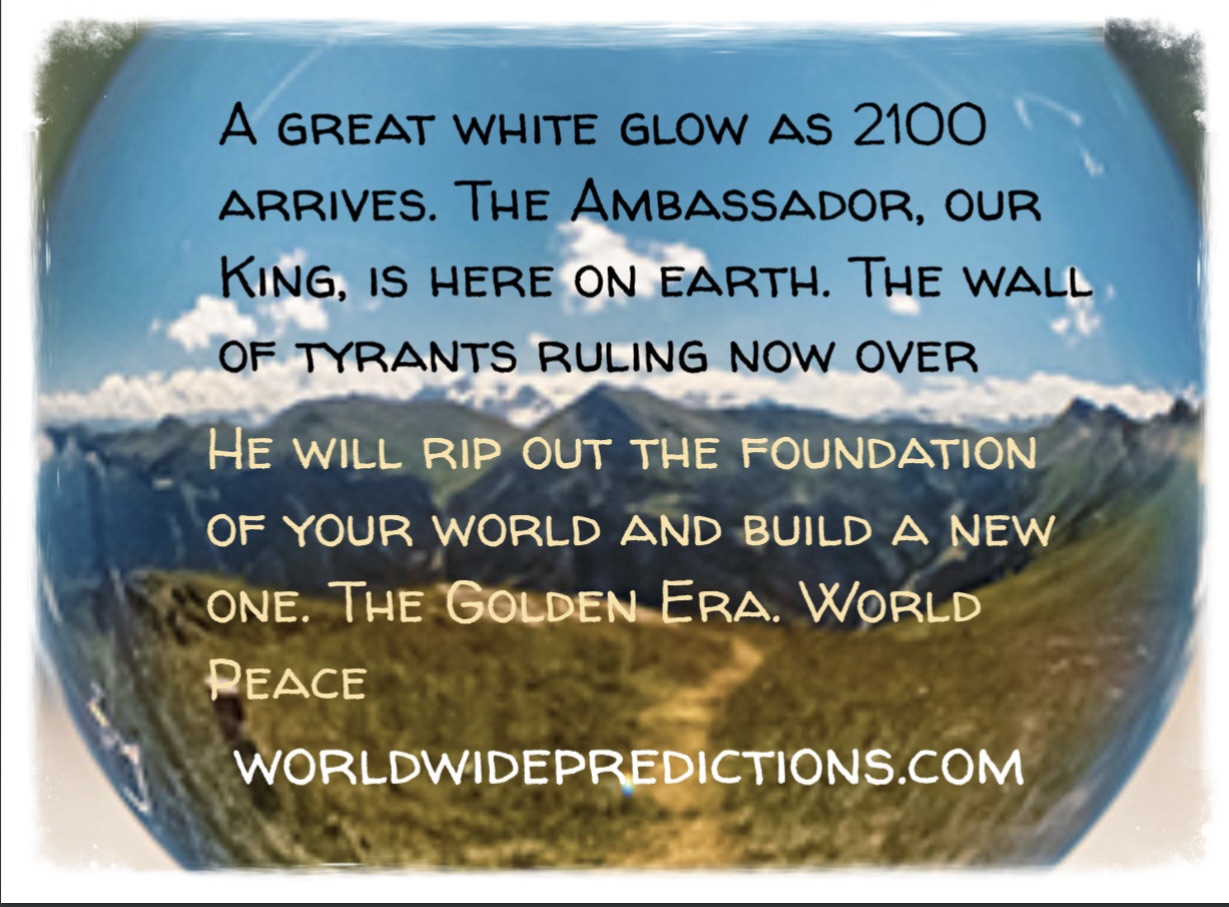 A Reminder World Peace Still Coming