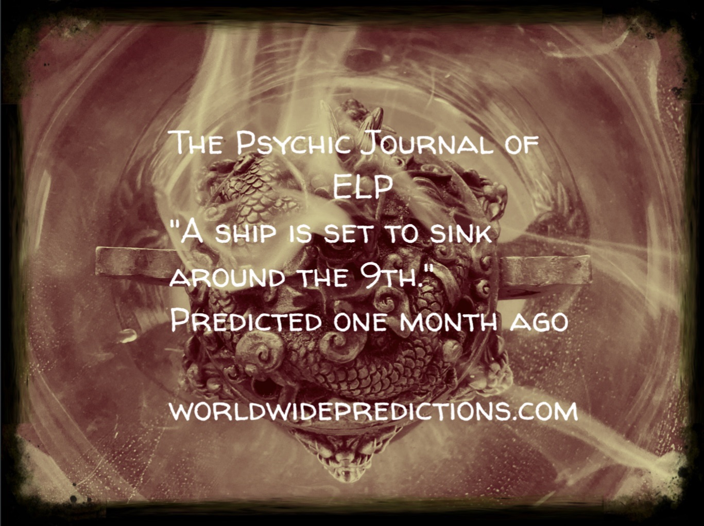 Oil Tanker Collision