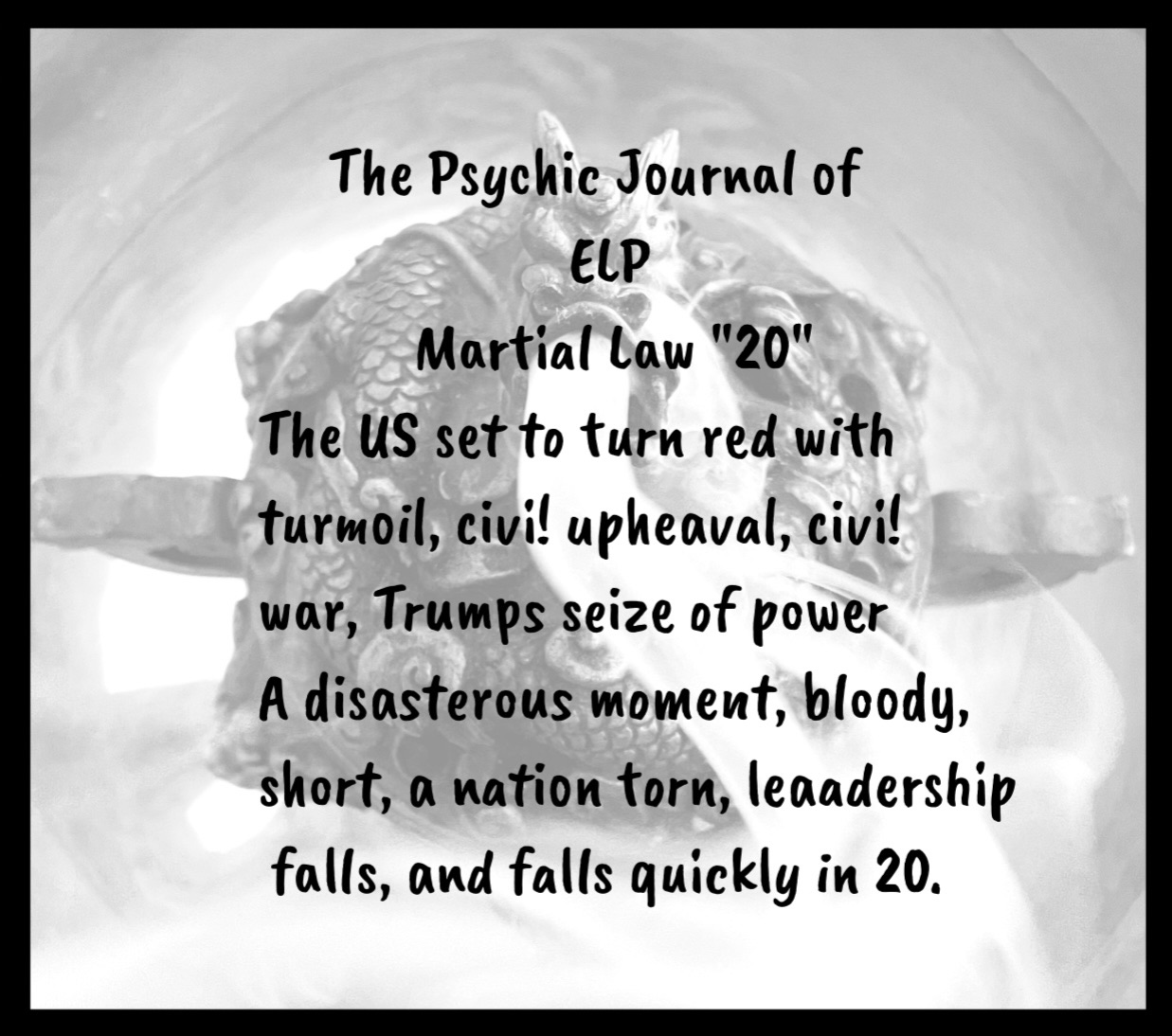 The US in Turmoil on the 20th