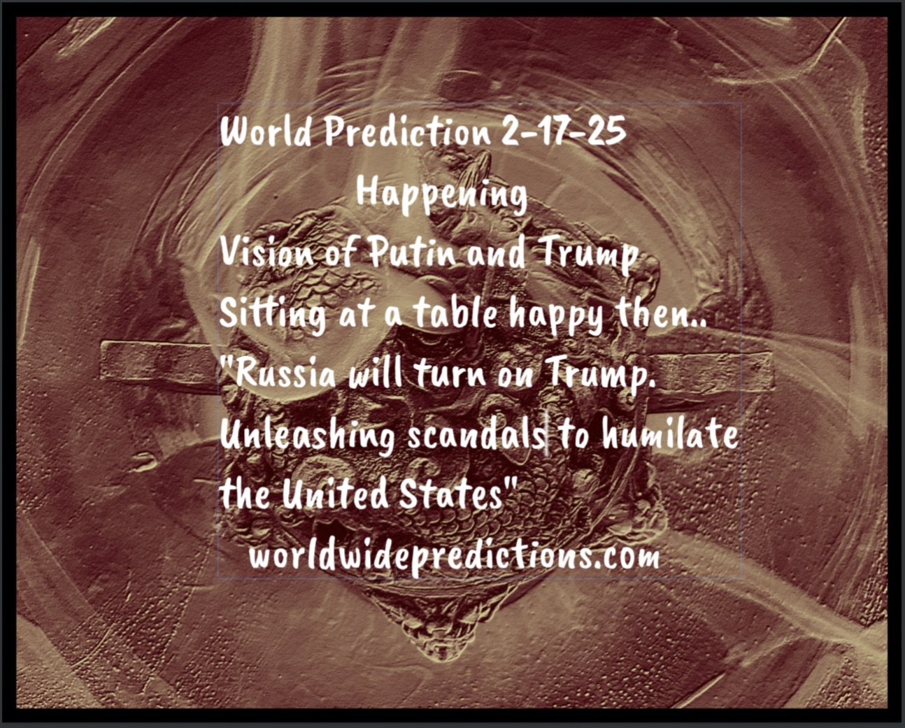 Trump Angry At Putin