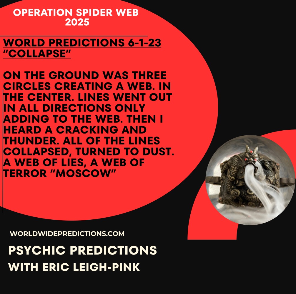 Operation Spider Web of 2025 Predicted in 2023