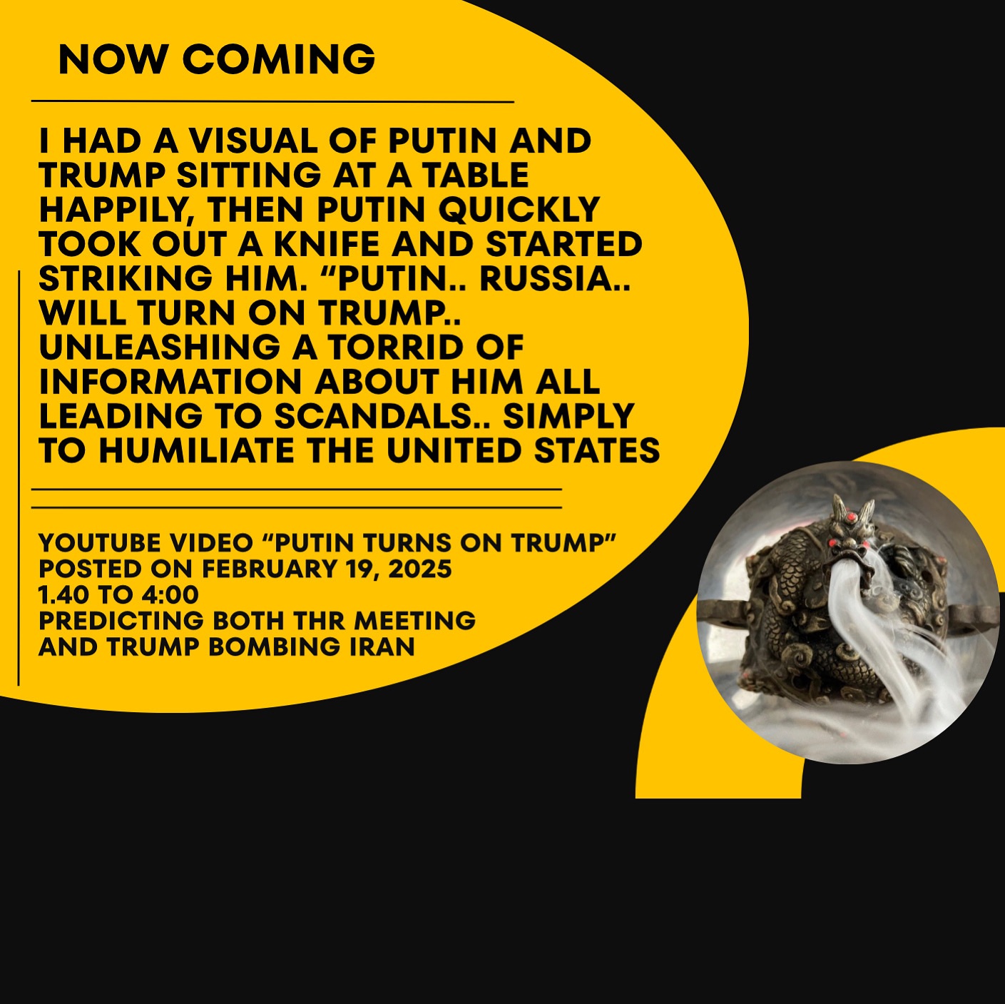 Trump & Putin Meeting Predicted in February