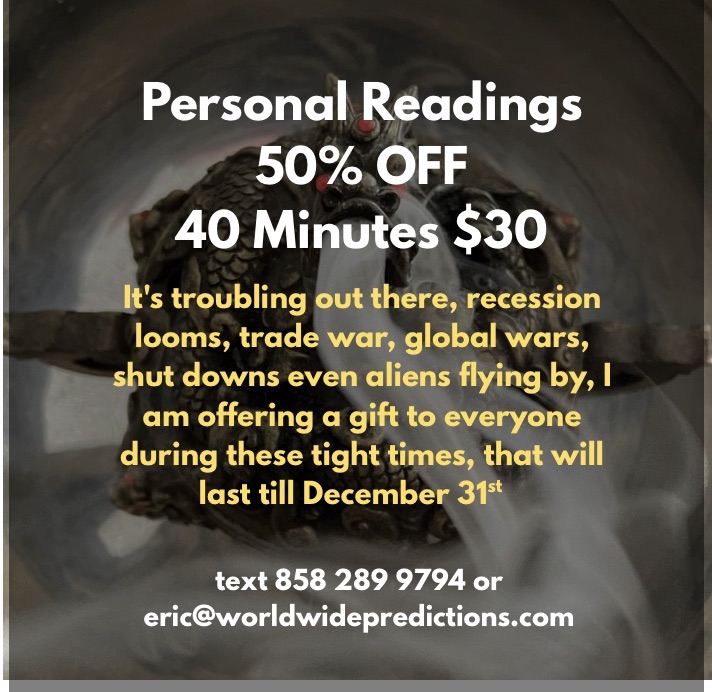 Personal Readings With Eric Leigh-Pink