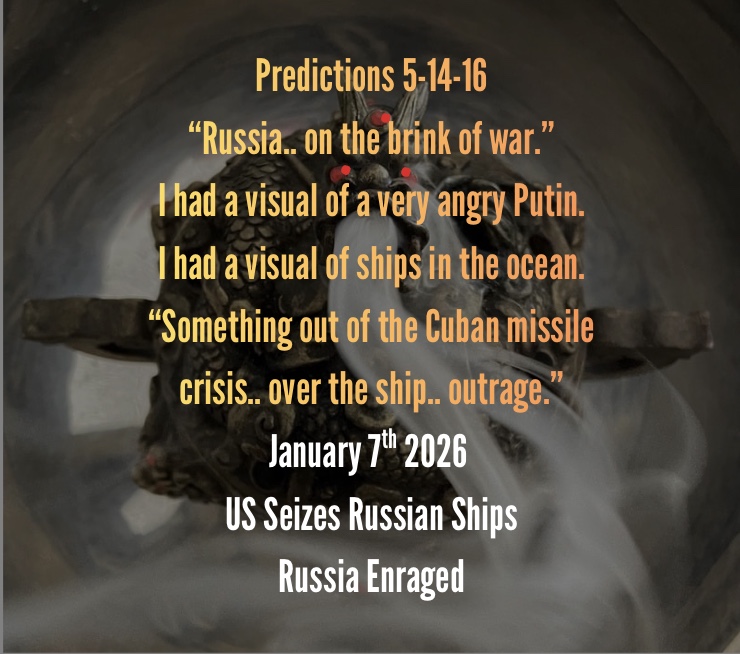 Blockade of Russian Ships Predicted Before its Time